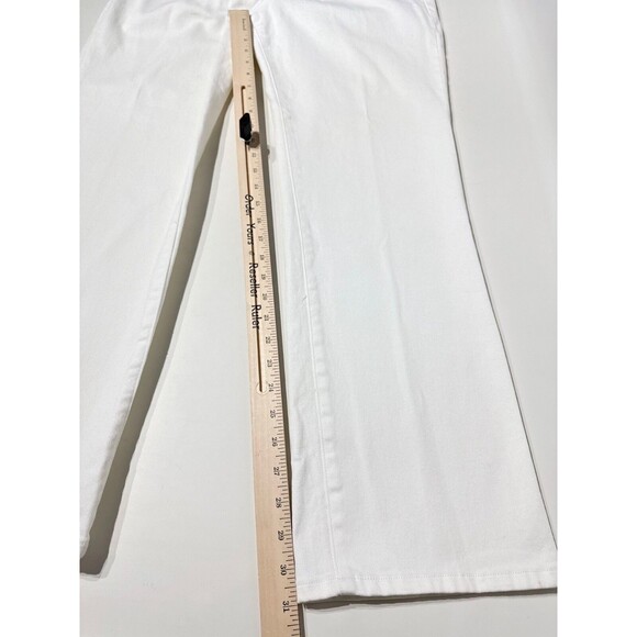 NWT $89.50 Lauren Ralph Lauren White Classic Straight Stretch Jeans Women Sz. 14 - Picture 16 of 16